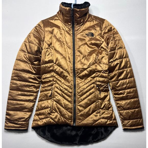 The North Face Jackets & Blazers - The North Face Women's Fur Lined Bronze Puffer Jacket - Size XS
